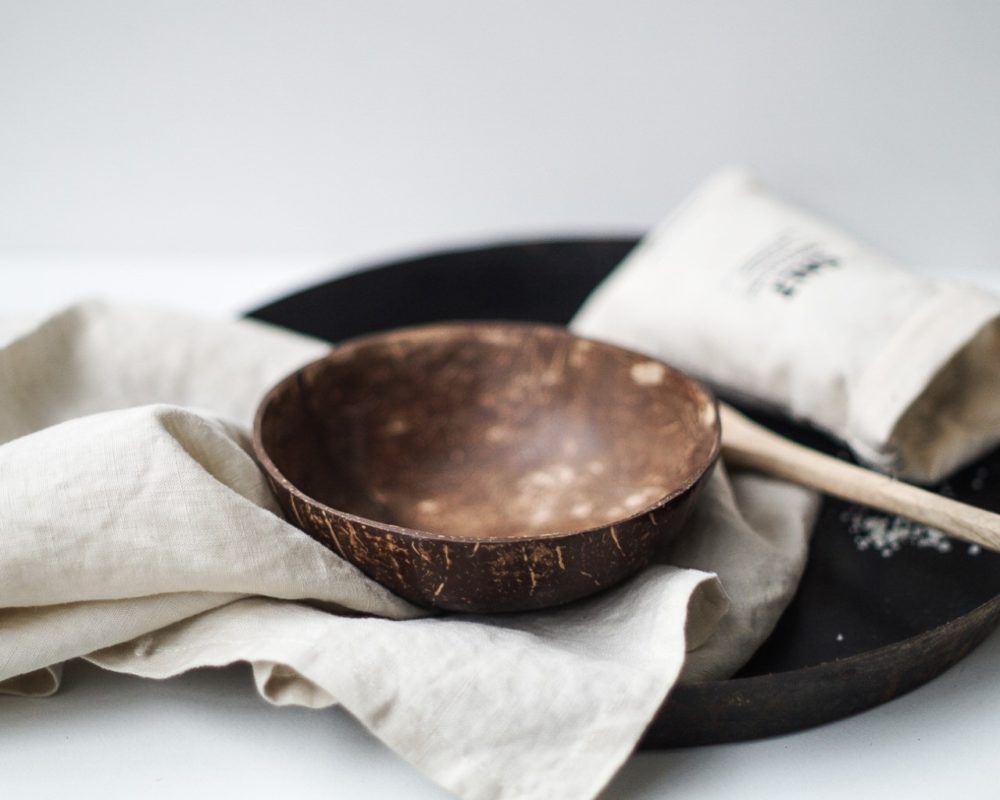 Kokos Schaaltje Bruin