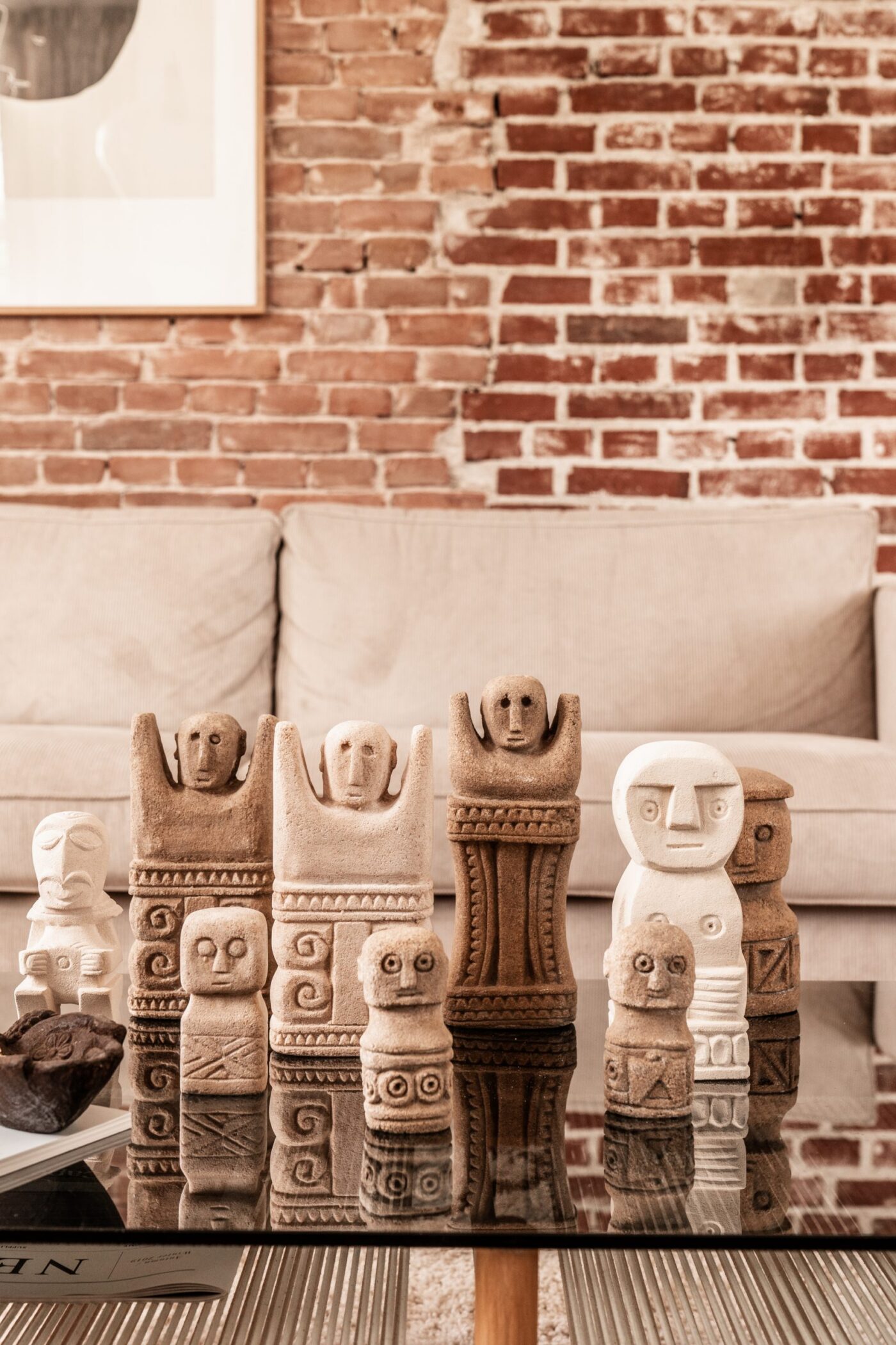 Stenen Beeldje Stone Men
