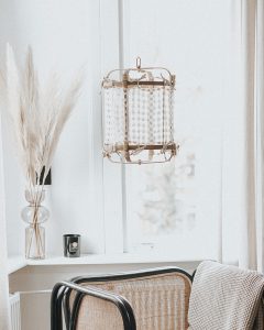 Lamp Zijde Bamboe XS | Off White
