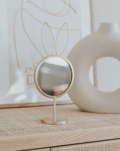 Mirror Spiegel Rabbit | Gold