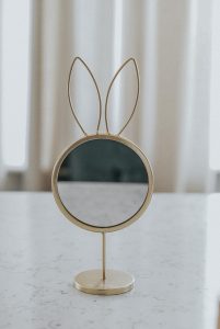 Mirror Spiegel Rabbit | Gold