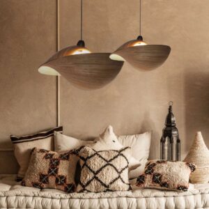 Bamboo hanglamp shell