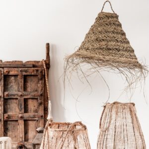 raffia lamp