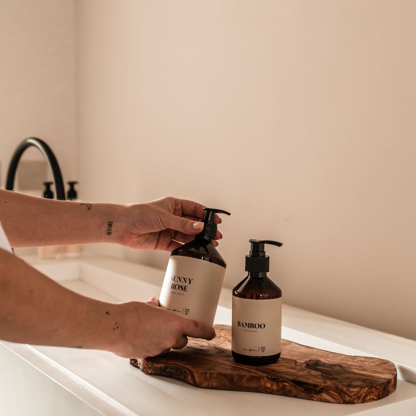 wellness badkamer zeep