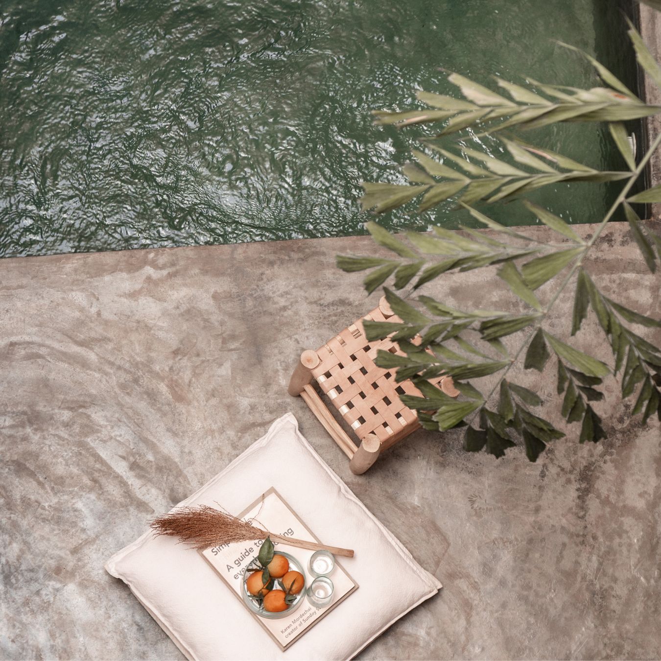 Boho balkon of tuin