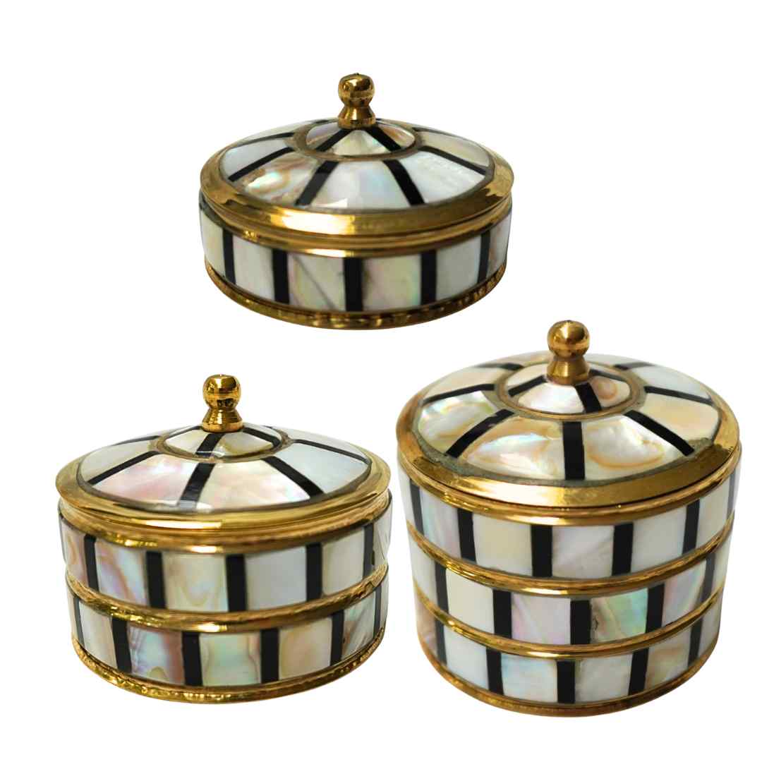 Opbergdoosje-Cirque-Zwart-Striped-Diversen