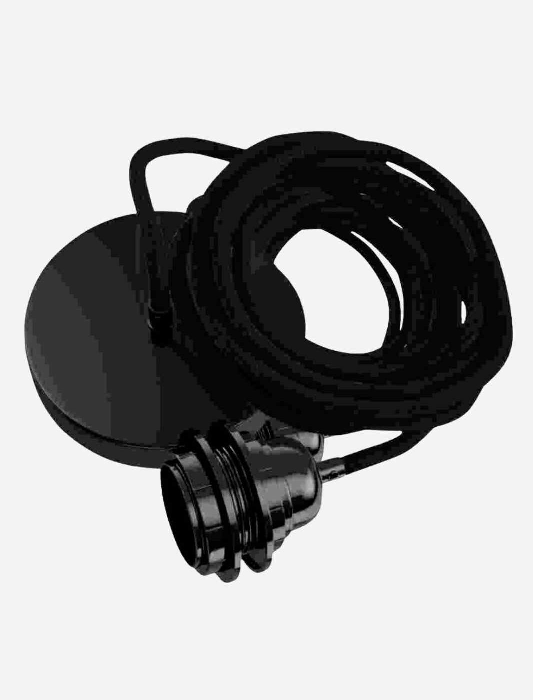 Plafond Pendelsnoer Hoopzi Zwart
