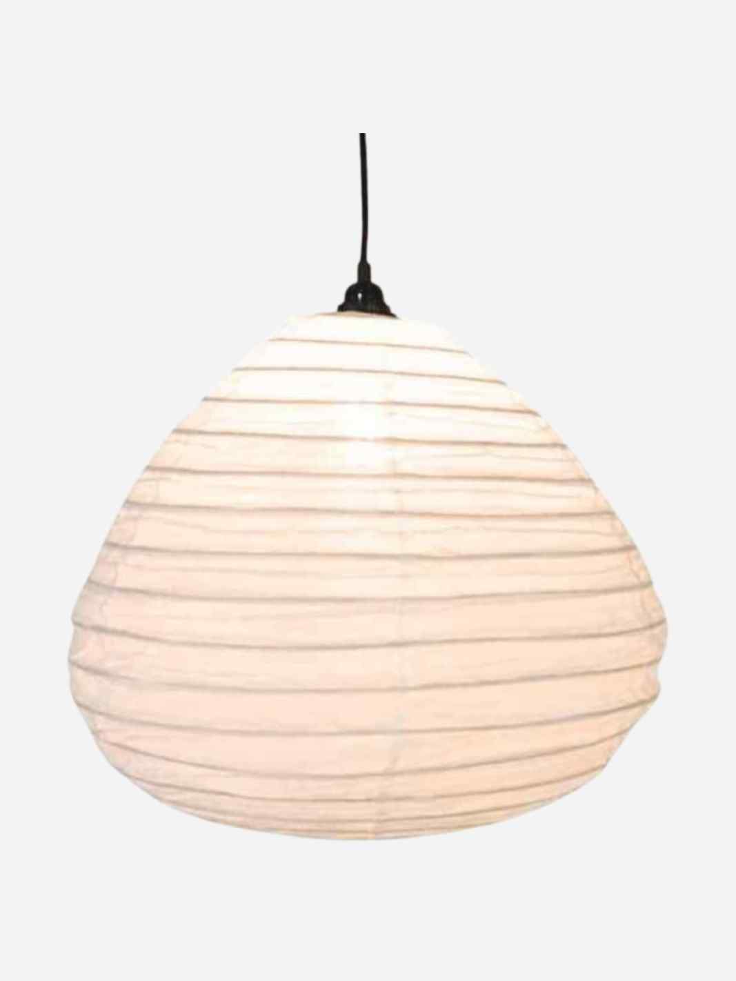 Lamp Dome Off White XL aan