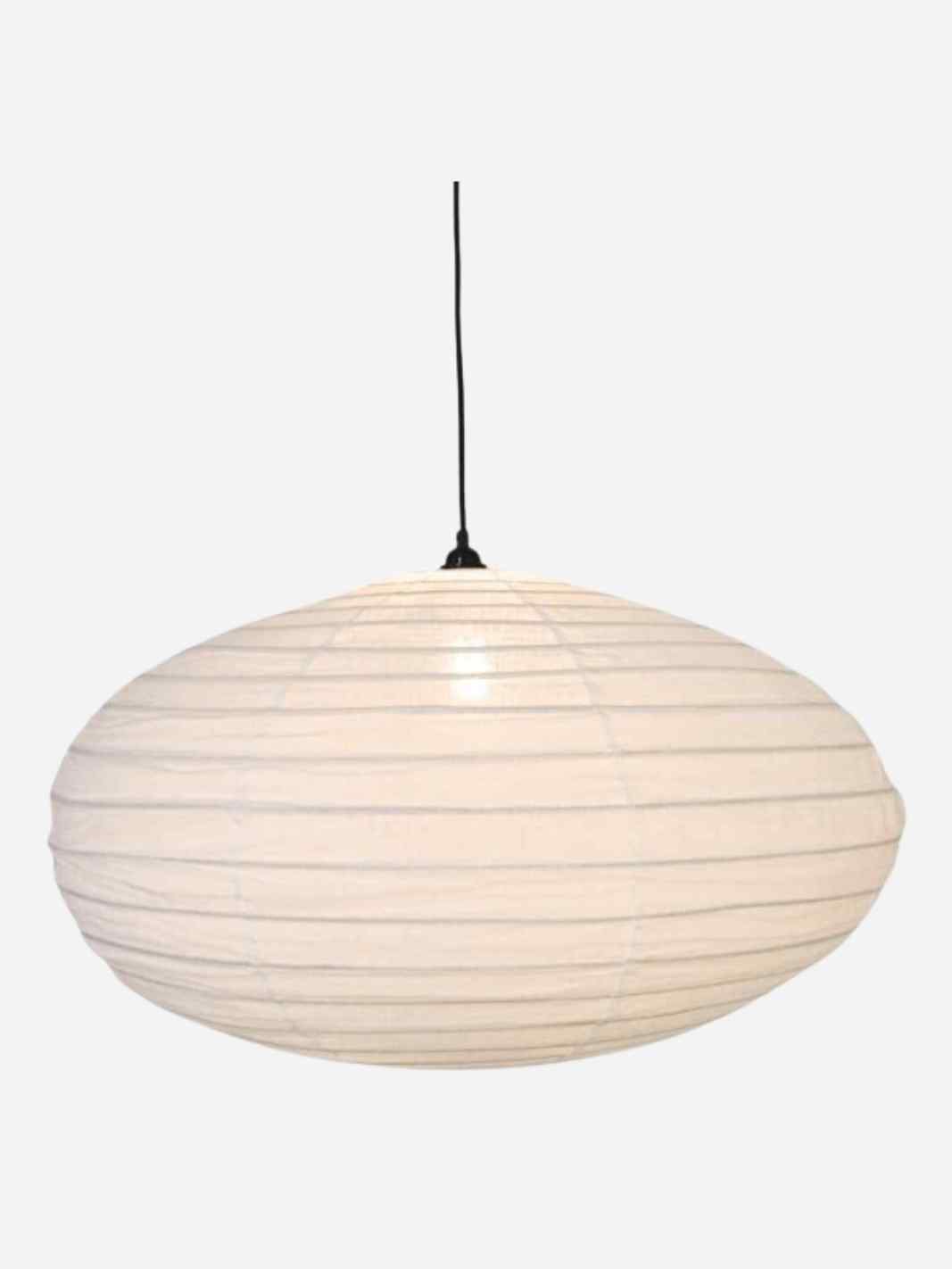 Lamp Ellipse Off White XXL aan