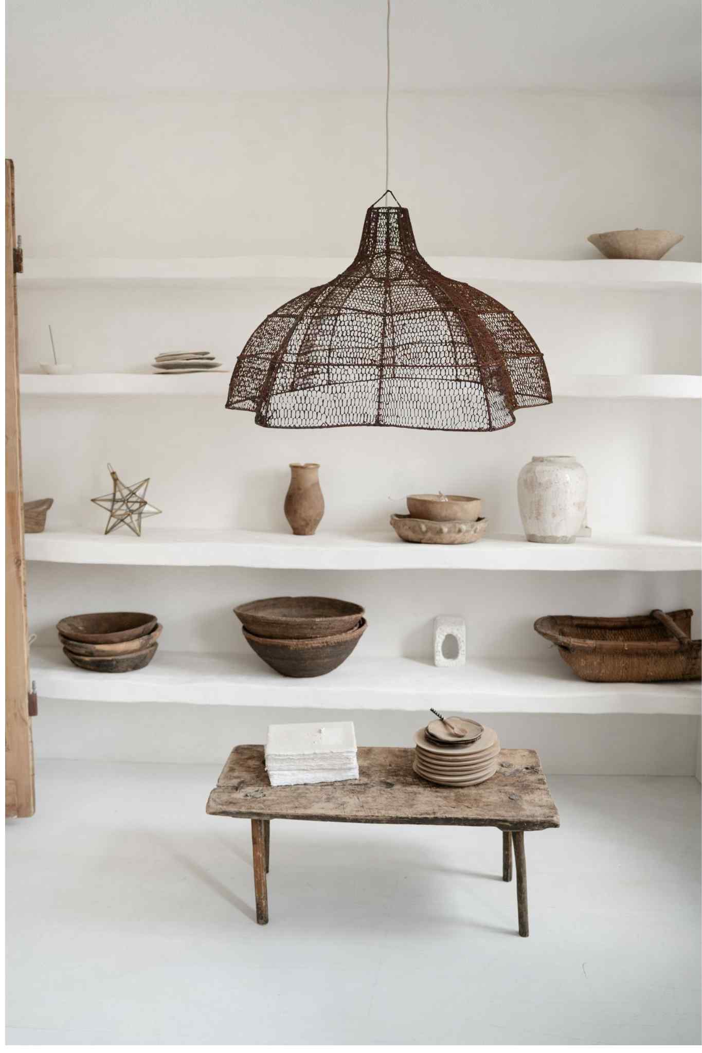 Sfeerfoto Lamp Noosa Bruin Large (