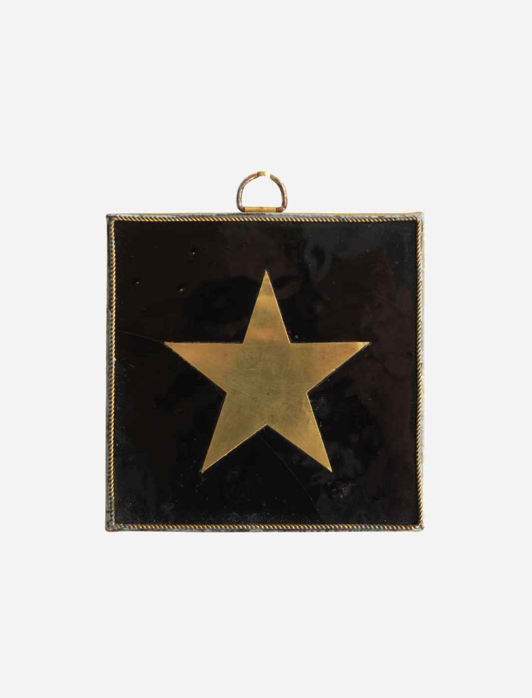 Maxi Tegel Ster Golden Zwart