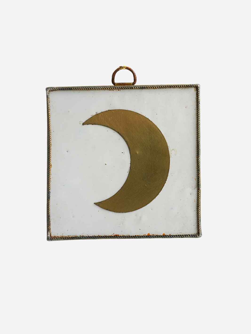 Maxi zellige tegeltje golden maan wit